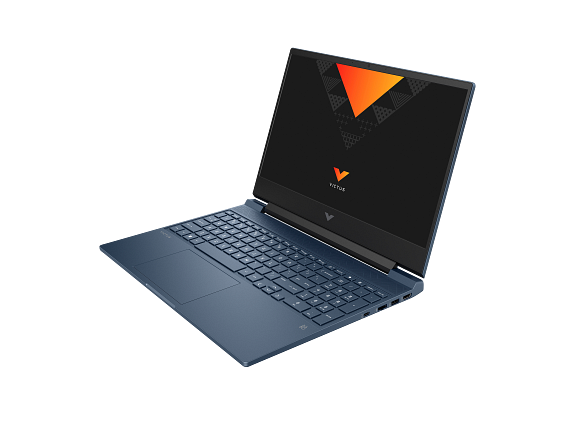 22C2 - Victus by HP 15.6 inch Gaming Laptop PC PerformanceBlue FrontLeft