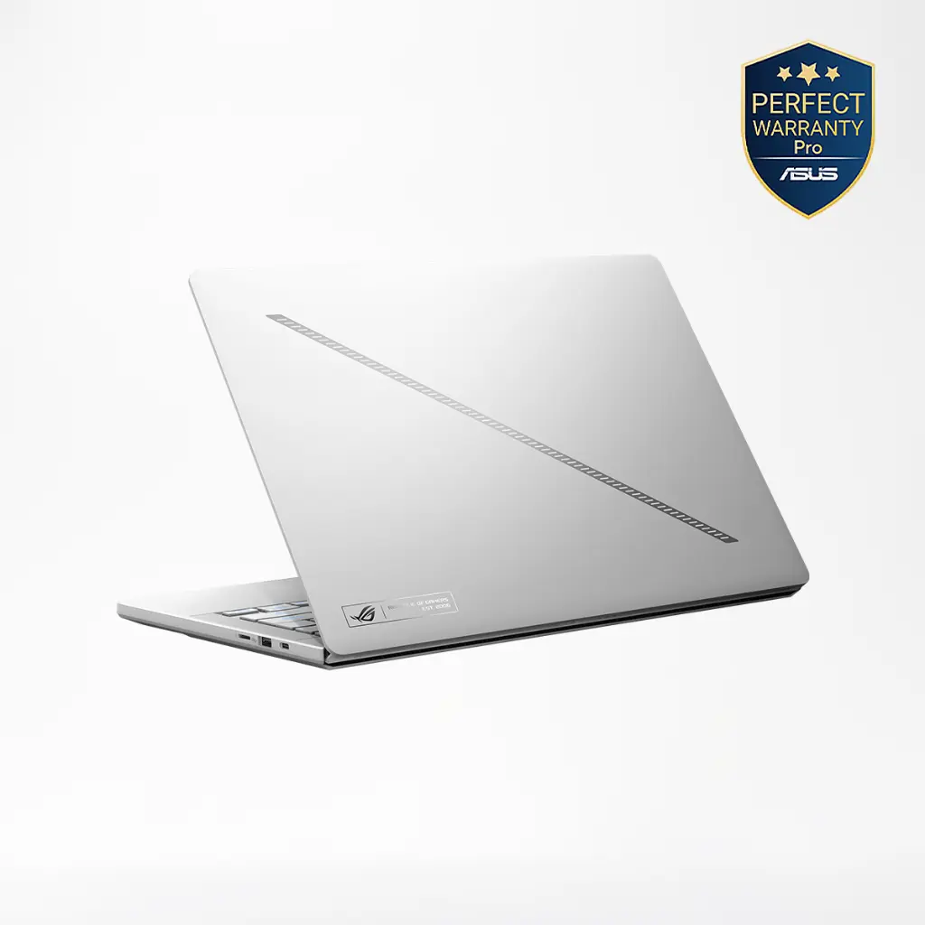 ASUS ROG Zephyrus G14 GA403WR-WH320W Platinum White AMD Ryzen AI 9 HX 370 RTX 5070 32GB 1TB Windows 11 Home, 1 Year Perfect Warranty
