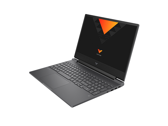 22C2 - Victus by HP 15.6 inch Gaming Laptop PC MicaSilver FrontLeft