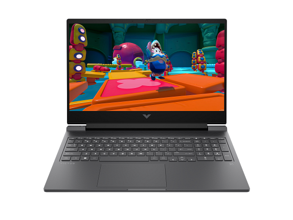 23C1 INTEL Victus by HP 16.1 inch Gaming Laptop PC 80w MicaSilver NT HDCam nonFPR FallGuys CoreSet Front