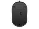 18C2 - HP Wired Mouse 1000 Jet Black