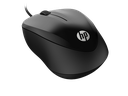 18C2 - HP Wired Mouse 1000 Jet Black