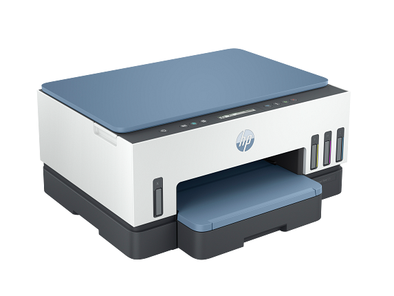 HP Smart Tank 725 All-in-one Dark Surf Blue Coreset FrontRight
