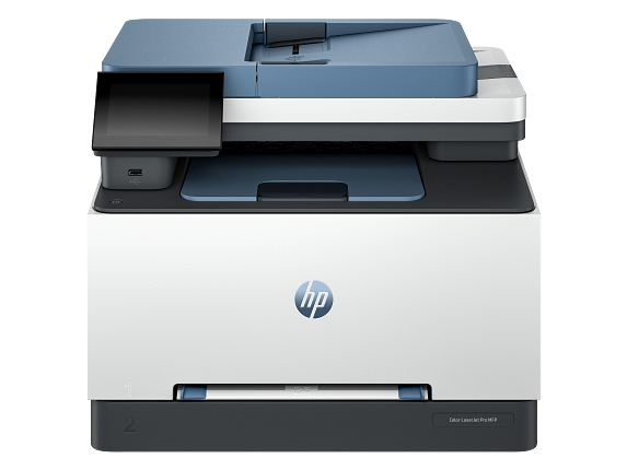 HP Color Laserjet Pro MFP 3300 Dark Surf Blue Catalog VisID GrayBG Front