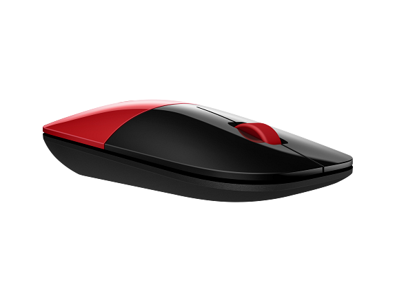 2c16 - HP Wireless Mouse Z3700 Cardinal Red, glossy finish Catalog, Right Facing