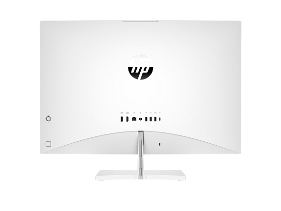 21C2 HP Pavilion 27 inch All-in-One Desktop PC SnowflakeWhite CoreSet Rear