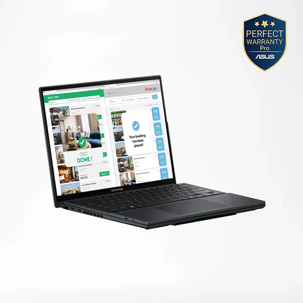 ASUS-ZenBook Duo-UX8406CA-OLED009WS-Core Ultra 9-285H-32G-2T.SSD 14 Inch WIN11 GREY-SLEEVE