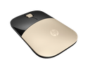 2c16 - HP Wireless Mouse Z3700 Modern Gold, matte/glossy finish Catalog, Rear Left Facing