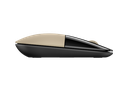 2c16 - HP Wireless Mouse Z3700 Modern Gold, matte/glossy finish Catalog, Right Profile