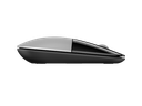 2c16 - HP Wireless Mouse Z3700 Turbo Silver, matte/glossy finish Catalog, Right Profile Facing