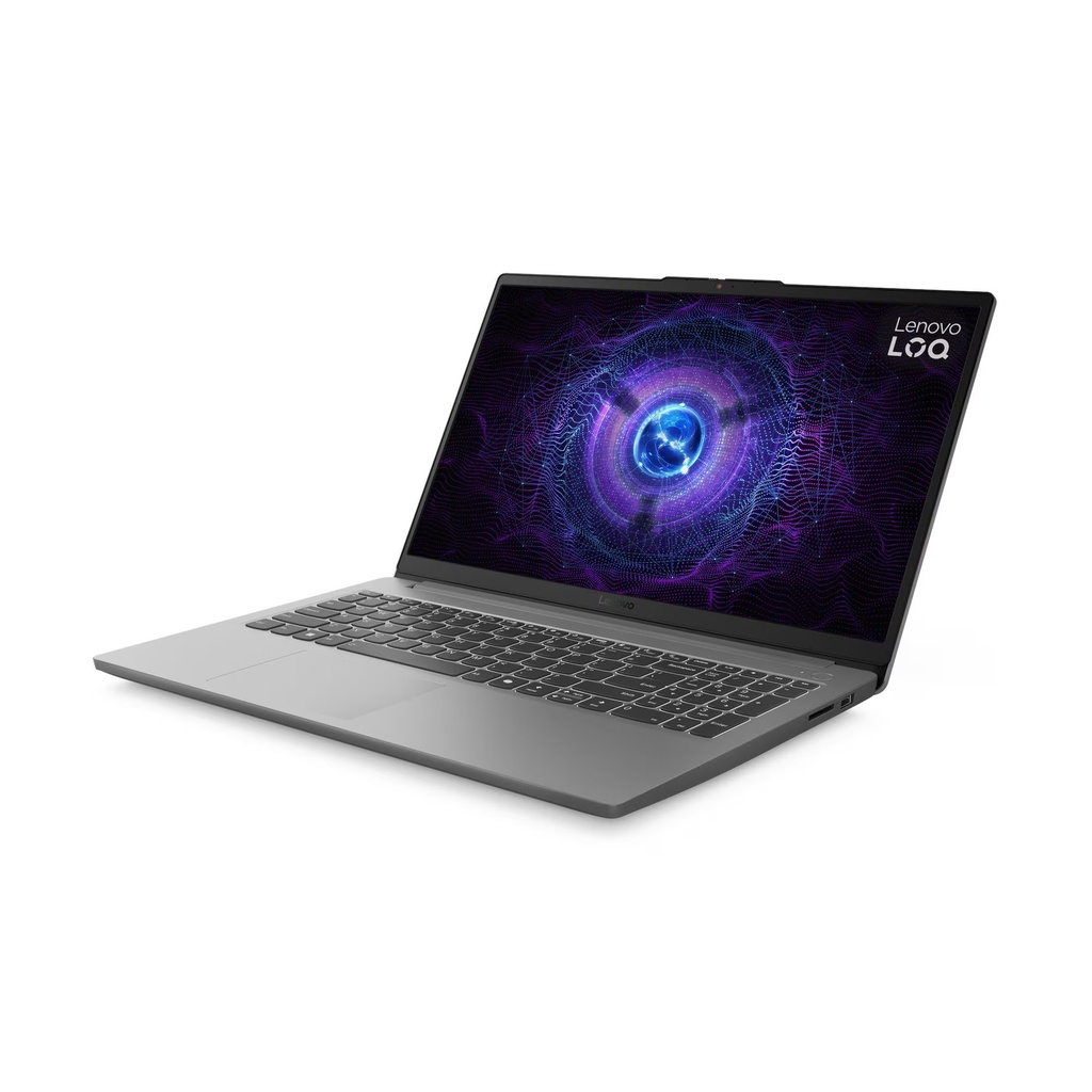  Lenovo LOQ i7-12650HX, 16G Ram DDR5-4800, 512G NVMe, VGA Nvidia 6G RTX4050, 15.6FHD White Backlit- 144Hz, Win 11 Home, Luna Grey ) Lenovo LOQ M100 RGB Mouse + 2Yr  