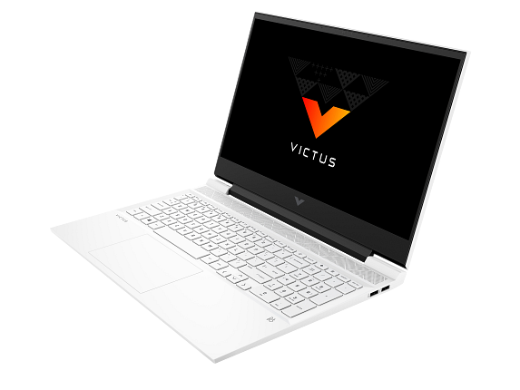 21C1 - HP Victus 16 Laptop PC 60W LCD CeramicWhite NT HDcam nonODD Freedos CoreSet FrontLeft