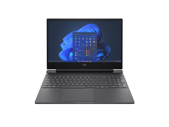 22C2 - Intel Victus by HP 15.6 inch Gaming Laptop PC MicaSilver Front