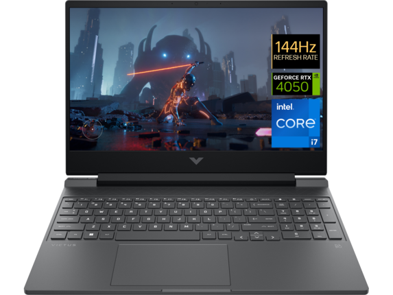 23C1 Intel Victus Roku 15 MicaSilver NT HDCam nonFPR 144Hz RTX 4050 Intel Core i7