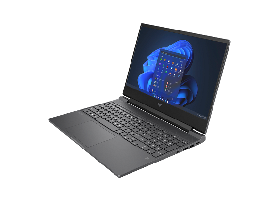 22C2 - Intel Victus by HP 15.6 inch Gaming Laptop PC MicaSilver FrontLeft