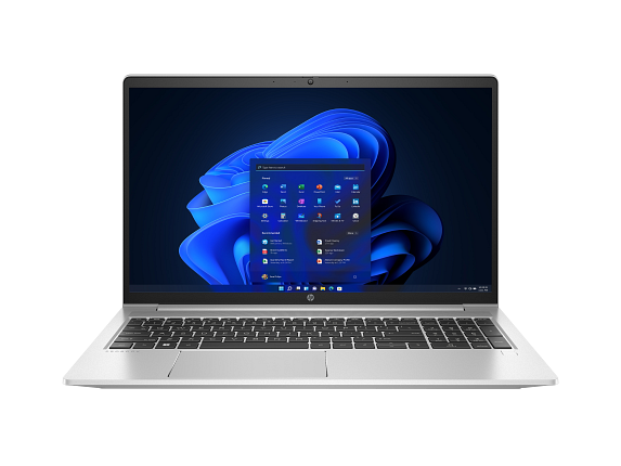HP ProBook 450 15.6 G9 Notebook PC NaturalSilver T HDcam WLAN nonODD FPR Win11 CoreSet Front