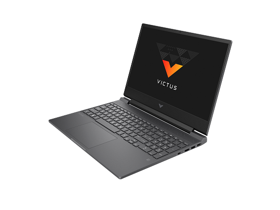 22C2 - Victus by HP 15.6 inch Gaming Laptop PC MicaSilver FrontLeft
