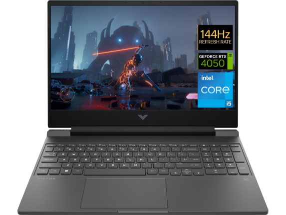 23C1 Intel Victus Roku 15 MicaSilver NT HDCam nonFPR 144Hz RTX 4050 Intel Core i5