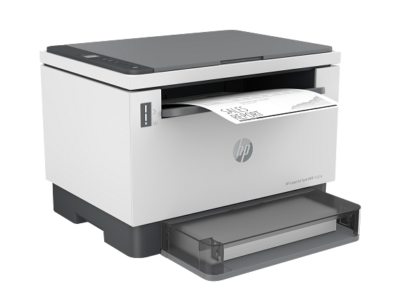 HP LaserJet Tank MFP 1602w Basalt All in one FrontRightOutput