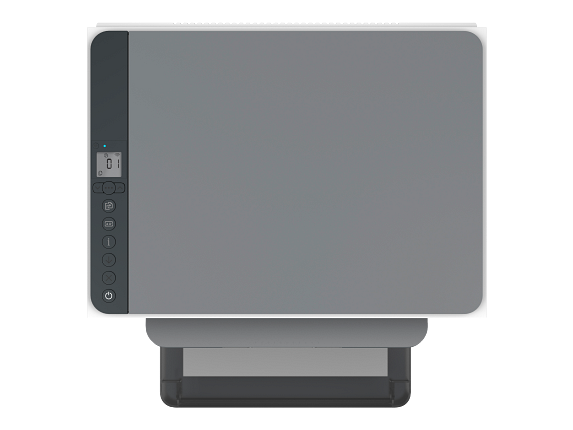 HP LaserJet Tank MFP 1602w Basalt All in one TopDown View