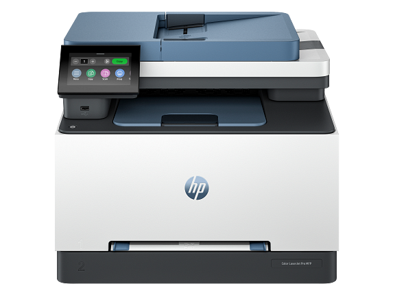 HP Color Laserjet Pro MFP 3300 Dark Surf Blue Catalog WhiteBG Front