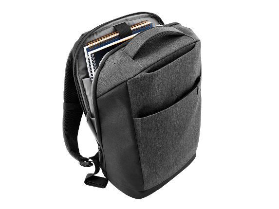 HP Renew Travel 15.6 Backpack Propped