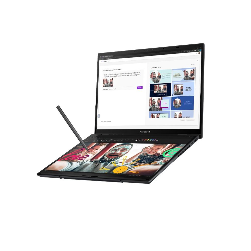 ASUS Zenbook DUO UX8406MA-OLEDI7IG T ULTRA 7 155H 16 W11 GY MA