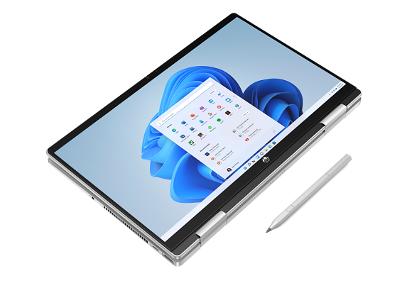 22C1 - HP Pavilion x360 14 inch 2-in-1 Laptop PC NaturalSilver FFPlus WWAN nonFPR nonODD T NT Win11 CoreSet Tablet & Pen