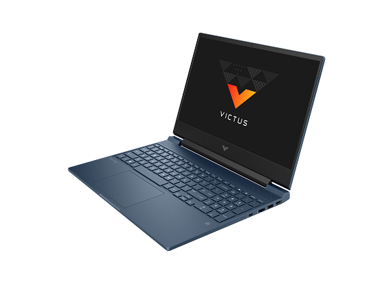 22C2 - Victus by HP 15.6 inch Gaming Laptop PC PerformanceBlue FrontLeft