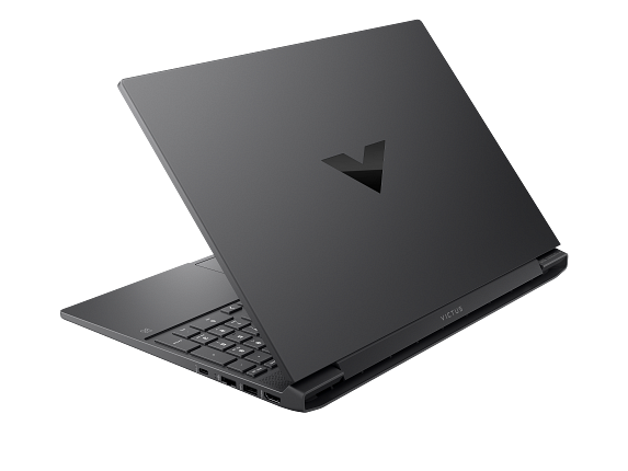 22C2 - Intel Victus by HP 15.6 inch Gaming Laptop PC MicaSilver RearLeft