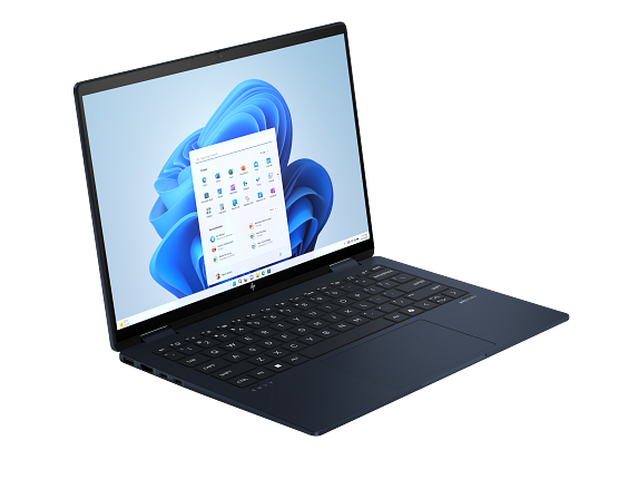 24C1-ENVY- 14 Atmospheric Blue T IR cam nonFPR Win11 Core Set FrontRight WhiteBG