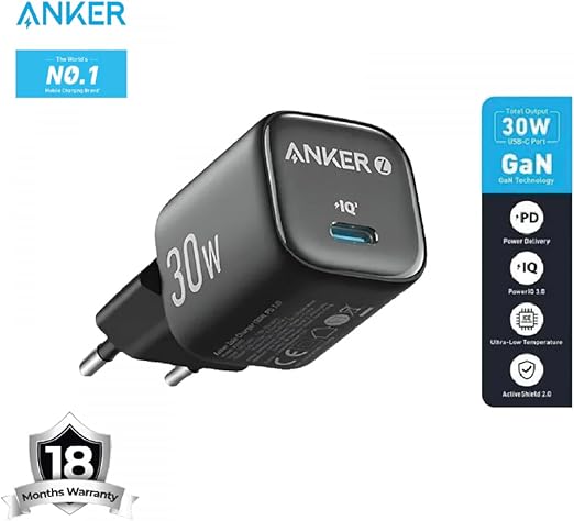Anker Zolo Wall Charger 30W Black