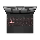 ASUS TUF Gaming F15 FA507NU-LP125W Laptop (90NR0EB8-M00AX0) – 15.6" FHD 144Hz Display – AMD Ryzen™ 5 7535HS – NVIDIA® GeForce RTX™ 4050 6GB – 16GB DDR5 RAM – 512GB PCIe 4.0 SSD – Windows 11 Home – Mecha Gray