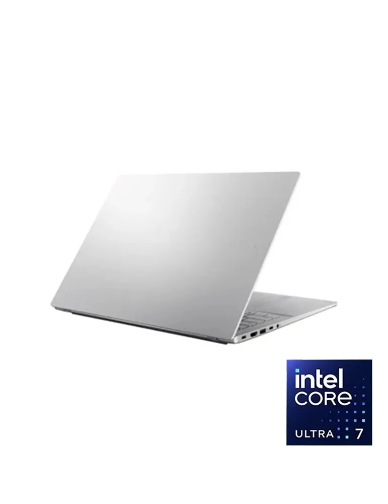 ASUS Vivobook S16 S3607CA-SH070W – Ultra 7 255H – 16GB DDR5 – 1TB SSD – Intel Arc Graphics – 16 inch FHD OLED – Windows 11-COOL SILVER 