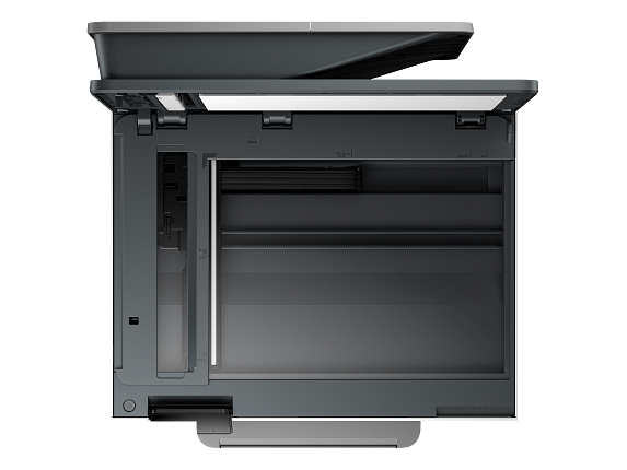 HP OfficeJet Pro Base Cement Catalog VisID GrayBG Top ScannerOpen