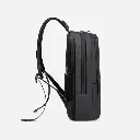 Arctic Hunter B00529 15.6-Inch Laptop Backpack – Casual Water-Resistant Business Bag with USB Charging Port and Multi-Compartment Design – Black