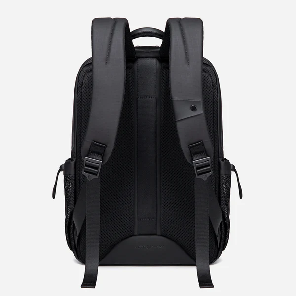 Arctic Hunter B00534 15.6-Inch Laptop Backpack – Casual Water-Resistant Business Bag with USB Charging Port and Multi-Pocket Design – Black