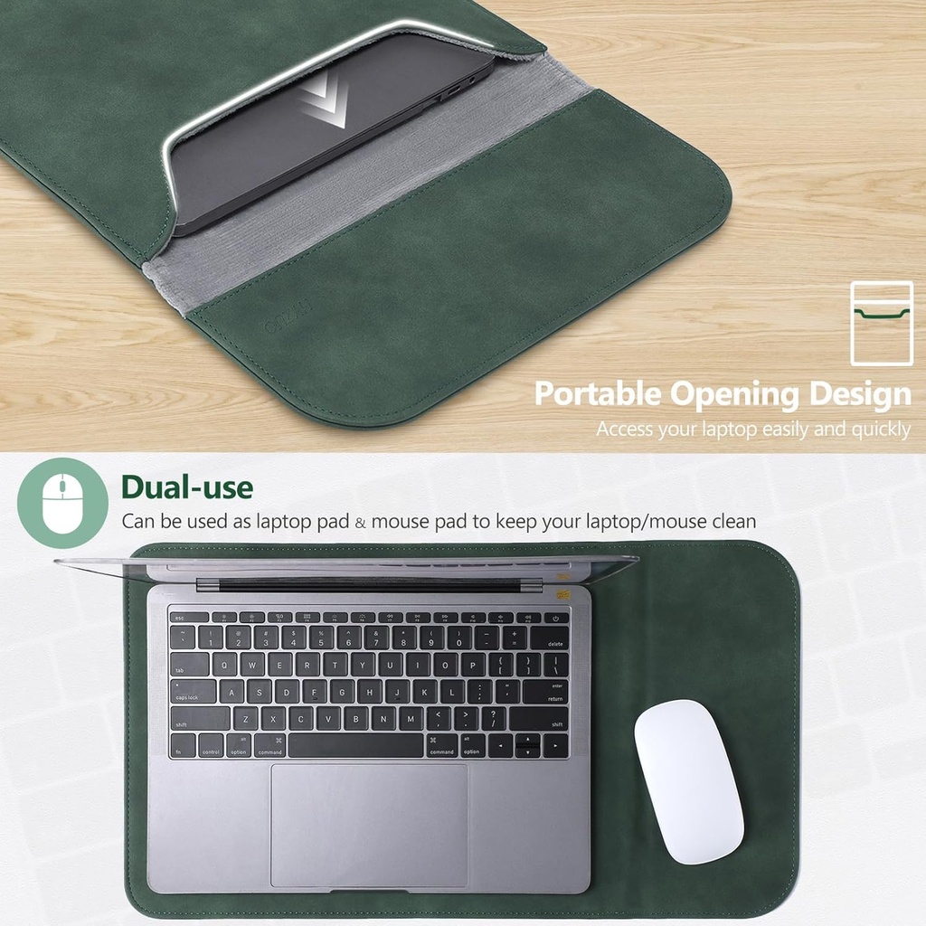 HYZUO 13.3-14 Inch Laptop Sleeve for Surface 