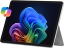 Microsoft Surface Pro 2-in-1 Laptop/Tablet (2025), Windows 11 Copilot+ PC, 12" Touchscreen Display, Snapdragon X Plus (8 Core), 16GB RAM, 256GB Storage, Platinum