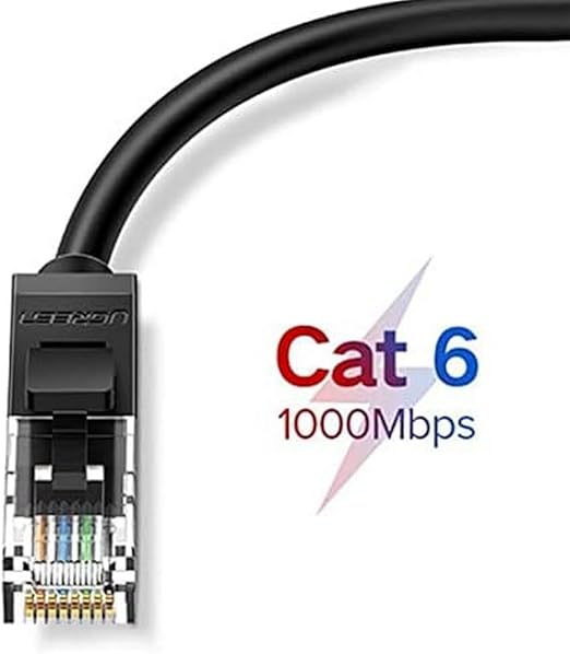 UGREEN 20166 NW102 Cat 6 U/UTP Lan Cable 20m (Black)