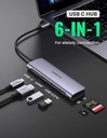 UGREEN B-C to 2 Ports USB3.0-A Hub-CM195-70144