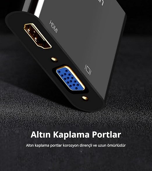 UGREEN CM101 HDMI to VGA + HDMI Converter