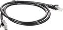 UGREEN Cat 6 U/UTP Lan Cable 1m -20159- black.