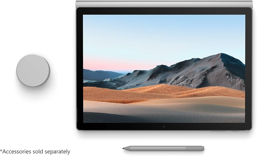 Microsoft Surface Book 3 - 13.5 Touch-Screen - NVIDIA GeForce GTX 1650 Max-Q Graphics 10th Gen Intel Core i7 - 16GB Memory - 256GB SSD (Latest Model) - Platinum (Pre-Owned)