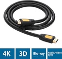 UGREEN HDMI Round Cable5m(Yel/BlA)-NW102.