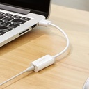 UGREEN US206 USB-A Male to 3.5mm AUX Audio Cable – External Sound Card Adapter for PC, Laptop & Car Stereo