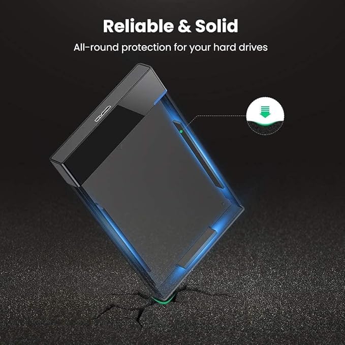 UGreen 2.5-inch SATA Hard Drive Enclosure - Micro USB - US221/30848