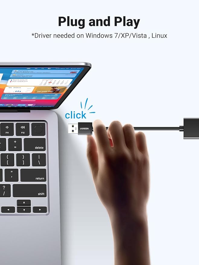 Ugreen CR111-20256 USB 3.0 Gigabit Ethernet Network Adapter