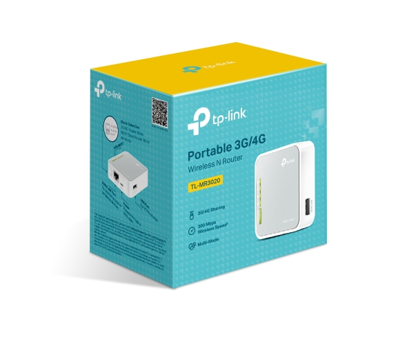 TP-Link 3G / 4G Wireless N Portable Router - TL-MR3020