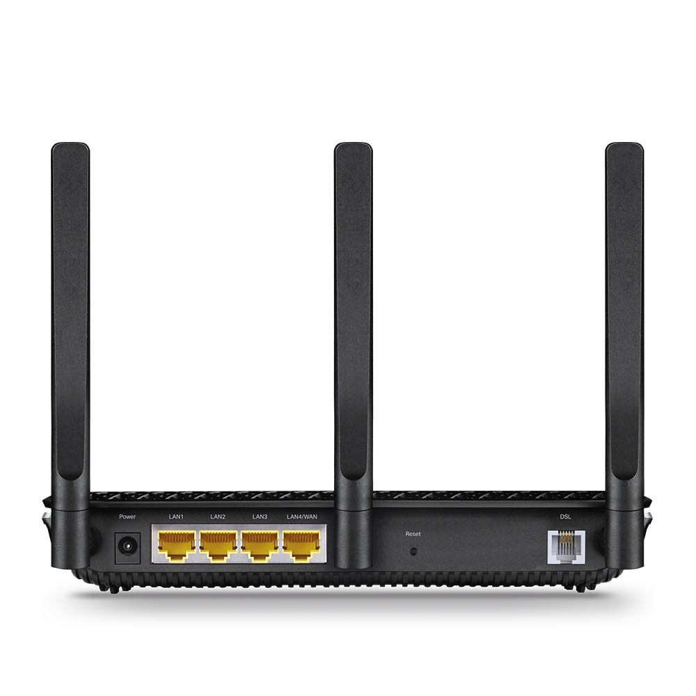 TP-Link Archer VR600 Wireless Modem Router, Black - AC2100